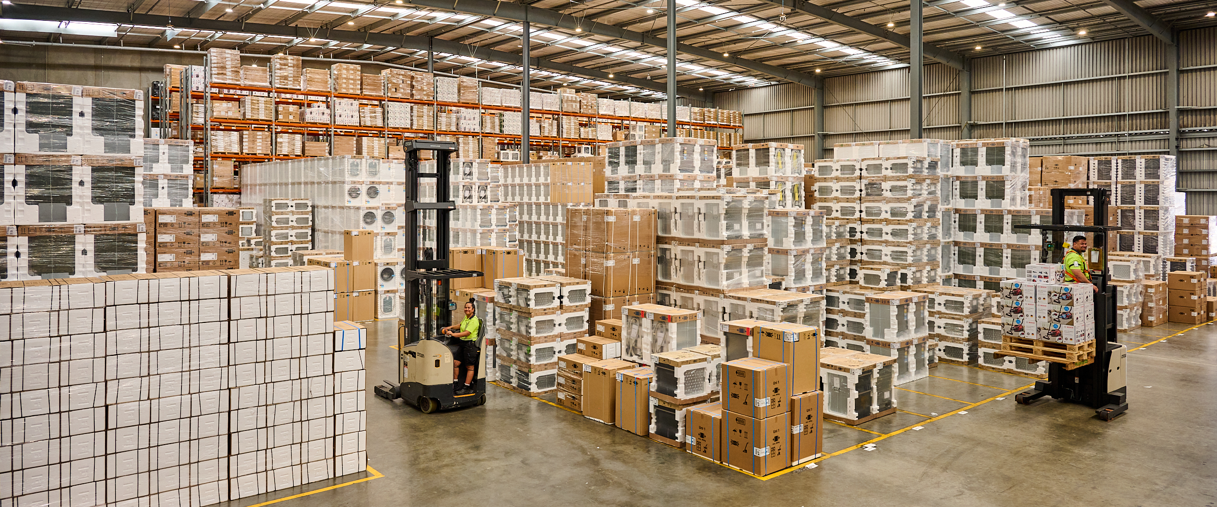 Smart warehousing