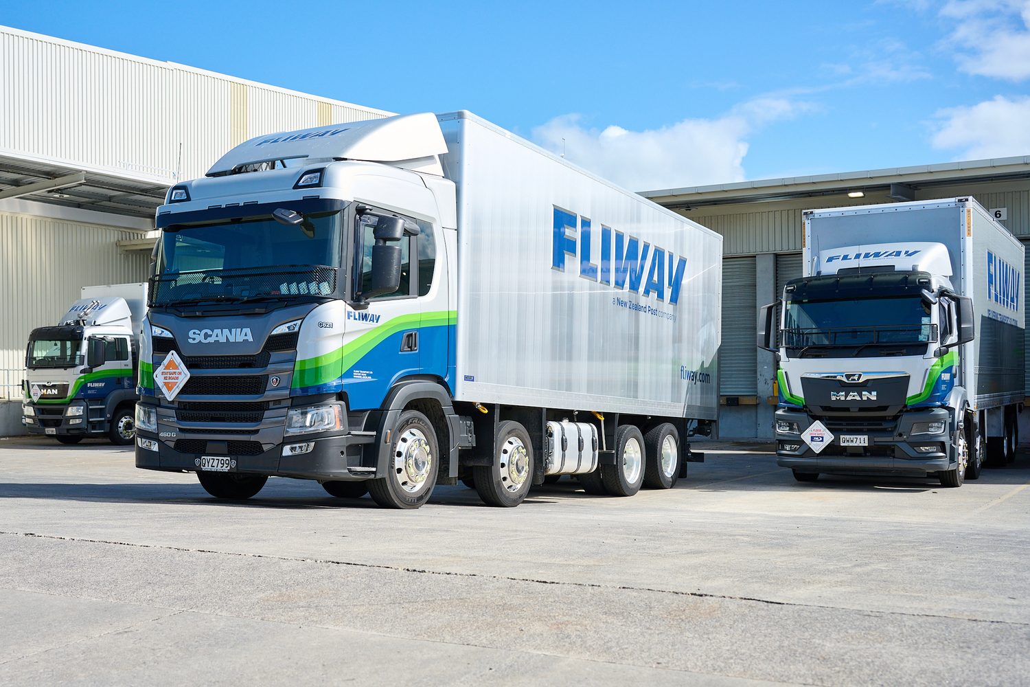 Fliway truck fleet for bulk freight