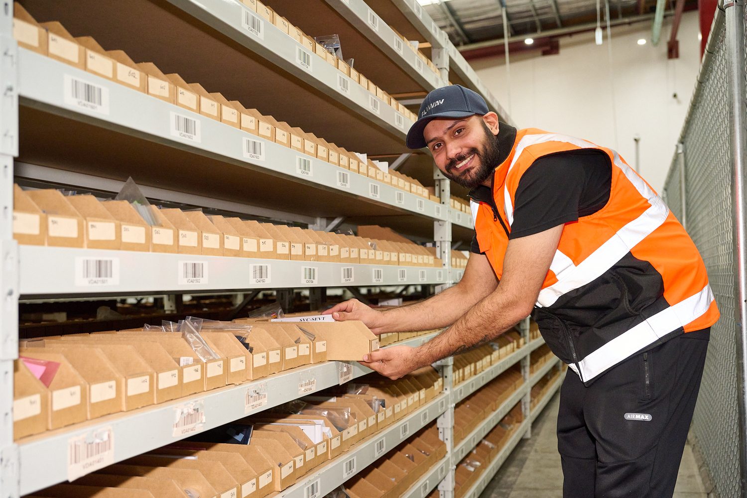 Spare parts logistics and bin management